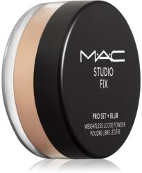 MAC Cosmetics Studio Fix Pro Set + Blur Weightless Loose Powder матираща фиксираща пудра цвят Medium Deep 6, 5 гр