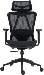 Kring Yoko ergonomikus irodai szék, többszörösen állítható, hálós, fekete