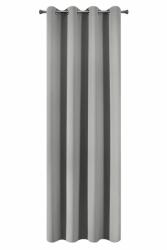 Eurofirany Függöny NERISA 140 x 250 cm Eurofirany gyűrűk világosszürke (461506)