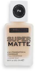 Revolution Relove Supermatte Foundation F6 24 ml