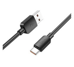 hoco. X96 adatkábel (USB - Type-C, 6A, 100W, PD gyorstöltő, 100cm) FEKETE (X96_6A_B) (X96_6A_B)