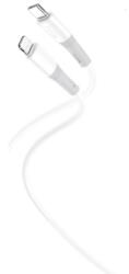 XO NB-Q226A USB-C - Lightning 1m 27W fehér kábel