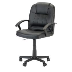 Kring Swan Irodai szék, Műbőr, Fekete (642622800361)