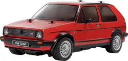 TAMIYA 1: 10 RC modellautó Elektro Közúti modell VW Golf II GTI 16V építőkészlet (58748-600; 0) (58748-600;0)