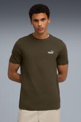 PUMA Puma, ESS 2 kerek nyakú pamutpóló, Olivazöld, S (684717-70-S)