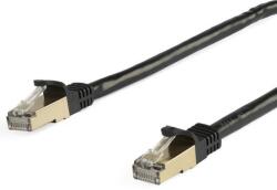 StarTech UTP CAT6A Összekötő Fekete 5m 6ASPAT5MBK (6ASPAT5MBK)