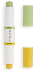 Revolution Beauty Colour Correcting Stick Yellow & Green 8, 6 g