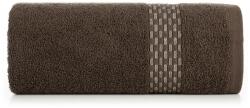 Eurofirany RIVA6 nedvszívó és tartós kéztörlő fonott szélekkel, 50x90, Barna (419988)