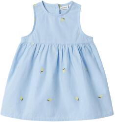NAME IT Lányruha, 13240054, Biopamut, Világoskék, 68 CM (0000304937309_68)