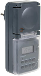 Brennenstuhl Kültéri kapcsolóóra digitális kijelzéssel, heti program (1506706)