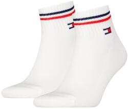 Tommy Hilfiger Tommy Hilfiger, Uniszex rövid szárú zokni szett - 2 pár, Fehér, 39-42 (701228177-001-39-42)