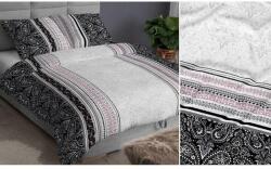 Karo Párnahuzat, Karo, 40x40cm, fekete, 100% szatén pamut, cipzárral (2359774)