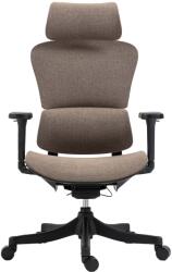 Kring Kurt ergonomikus irodai szék, nagy teherbírású, 150 kg-os, többféle kábelállítás, hálós, barna
