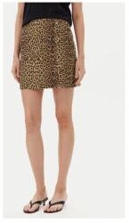 Vero Moda leopárdmintás szoknya, pamut/elasztán, barna, S INTL (0000305059376_S)