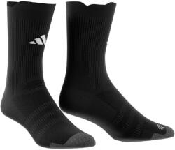 adidas Férfi futballzokni, Adidas, poliészter/poliamid, fekete/szürke, 40-42 EU méret