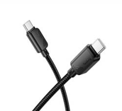 hoco. X114 adatkábel (Type-C - Type-C, 60W, PD gyorstöltő 3.0, 100cm) FEKETE (X114_C_C_B) (X114_C_C_B)