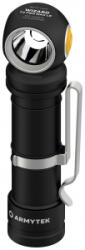 Armytek Wizard C2 Pro Max LR White LED Kézilámpa Övcsíptetővel, Tokkal Akkuról üzemeltetett 3870 lm 151 g (F06702C) (F06702C) - aqua
