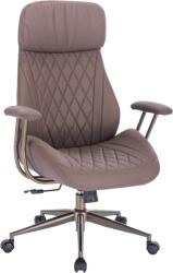 Kring Durban irodai szék, állítható magasságú, ökológiai bőr, barna