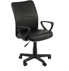 Kring Ortem Ergonomikus irodai szék, Poliuretán, Fekete