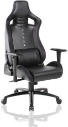 Kring Rally irodai szék, állítható magasságú, billenő mechanizmussal, PU, Fekete