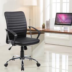 Kring Eron Ergonomikus irodai szék, PU, Fekete