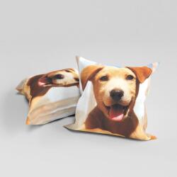 Faro Párnahuzatok, Faro, Piesek, 45x45cm, 100% poliészter, többszínű (1521305)