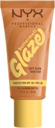 NYX Professional Makeup Buttermelt Glaze Soft Glow Skin Tint + SPF30, Almond Butta