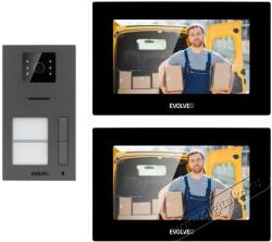 EVOLVEO DoorPhone AP2-2, fekete