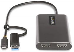 StarTech USB-C to Dual-HDMI Adapter - 4K 60Hz (109B-USBC-HDMI)