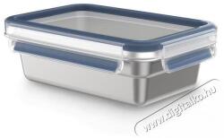 Tefal Master Seal 0, 8 l-es tárolóedény, rozsdamentes acél, téglalap alakú N1150410