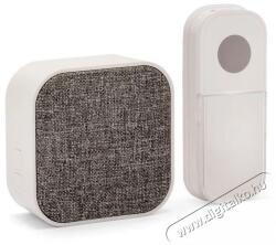 VELAMP Vezeték nélküli csengő DOM009 aljzathoz, 150 m, 36 dallam