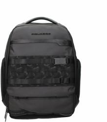 Piquadro Gray Fabric Backpack - pepita - 152 919 Ft