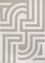 DYWAN Covor Premium Model DYWAN TIFFANY BEIGE, Bej, Crem, Marime 160 x 230 cm, Tesatura Plata, Poliester, Bumbac, Antiderapant, Antialergic, Living, Dormitor, Sufragerie, Birou (DYWAN TIFFANY BEIGE 160X230) Covor