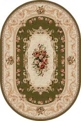 LOTOS Covor Oval Lotos 535-310, Marime 80 x 150 cm, Verde, Inaltime Fir 8 mm, Antialergic, Polipropilena, Living, Dormitor, Sufragerie, Birou Covor
