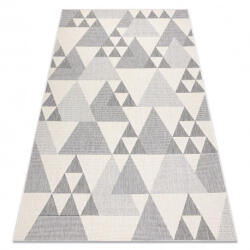 My carpet company My Carpet Company Spring 20409662 Háromszögek Szizál, Hurkolt Krém 120x170 cm Szőnyeg