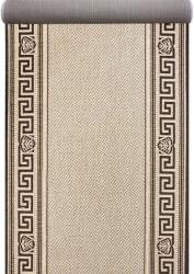 Natura Traversa Natura 900-19, Tip Iuta, Tesatura Plata, Latime 1m, Marime 100 x 900 cm, Crem, Festonata Surfilata Tivita, Antialergica, Polipropilena, Bucatarie, Sufragerie, Terasa, Hol Covor