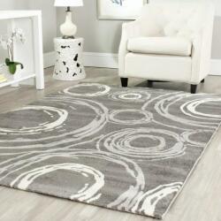 Mira Covor Model Mira 24010-196, Marime 60 x 110 cm, Gri, Inaltime Fir 6 mm, Antialergic, Polipropilena, Living, Dormitor, Sufragerie, Birou Covor