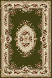 LOTOS Covor Lotos 575-310, Marime 100 x 200 cm, Verde, Inaltime Fir 8 mm, Antialergic, Polipropilena, Living, Dormitor, Sufragerie, Birou Covor