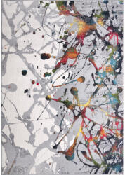 Kolibri Covor Model Abstract 11187-190, Marime 200 x 300 cm, Gri, Inaltime Fir 9 mm, Antialergic, Polipropilena, Living, Dormitor, Sufragerie, Birou Covor