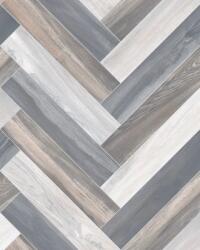 Venice Linoleum Rezidential Antiderapant Clasa 21, Belgia, Venice 961M, Suport Spuma, Grosime 2.3 mm, Imitatie Parchet, Crem, Bej, Gri, PVC, Latime 2m, Marime 200 x 400 cm