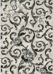 Cappuccino Covor Cappuccino 16003-81, Marime 160 x 230 cm, Gri, Inaltime Fir 7 mm, Antialergic, Polipropilena, Living, Dormitor, Sufragerie, Birou Covor