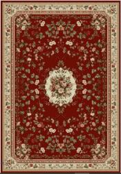 LOTOS Covor Lotos 1525-210, Marime 150 x 230 cm, Grena, Rosu, Inaltime Fir 8 mm, Antialergic, Polipropilena, Living, Dormitor, Sufragerie, Birou Covor