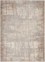 Calvin Klein Covor Model Calvin Klein CK950, Crem, Bej, Gri, Marime 160 x 221 cm, Modern, Ideal pentru Living, Dormitor, Birou, Sufragerie (COVOR CK RUSH CK950 IVORY/TAUPE 1.60X2.21) Covor