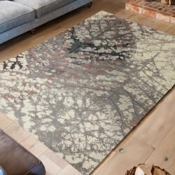 Anny Covor Anny 33001-160, Marime 195 x 300 cm, Bej, Crem, Gri, Maro, Inaltime Fir 7.5 mm, Grosime 9 mm, Antialergic, Polipropilena Frieze, Living, Dormitor, Sufragerie, Birou Covor