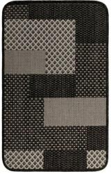 FLEX Covor Bucatarie Tip Iuta, Model Flex 19645-80, Marime 75 x 200 cm, Gri, Antiderapant, Antialergic, Polipropilena, Living, Sufragerie, Terasa, Birou (COVOR FLEX 19645/80 0.75X2) Covor