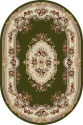 LOTOS Covor Oval Lotos 575-310, Marime 150 x 230 cm, Verde, Inaltime Fir 8 mm, Antialergic, Polipropilena, Living, Dormitor, Sufragerie, Birou Covor
