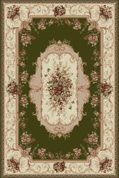 LOTOS Covor Lotos 507-301, Marime 60 x 110 cm, Crem, Verde, Inaltime Fir 8 mm, Antialergic, Polipropilena, Living, Dormitor, Sufragerie, Birou Covor