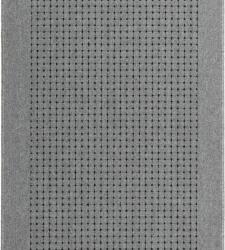 Lester Traversa Greceasca Lester, Latime 0.8m, Marime 80 x 800 cm, Gri, Antiderapant, Festonata Surfilata Tivita, Antialergica, Polipropilena, Living, Dormitor, Coridor, Hol Covor
