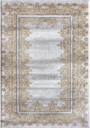 I.R.I.S. Covor 28029-101, Marime 80 x 150 cm, Auriu, Gri, Inaltime Fir 8 mm, Antialergic, Polipropilena, Living, Dormitor, Sufragerie, Birou Covor