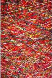 Kolibri Covor Camera Copii Art 11035-120, Marime 200 x 300 cm, Multicolor, Rosu, Inaltime Fir 9 mm, Antialergic, Polipropilena, Gradinita, Cresa, Loc de Joaca Covor